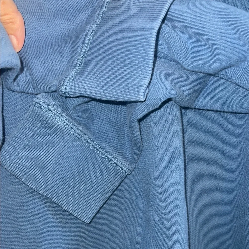 Banana Republic Organic‎ Cotton Blue Crew Neck Long Sleeve Sweatshirt Mens M